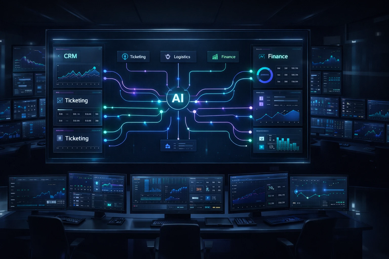 AI integration control room